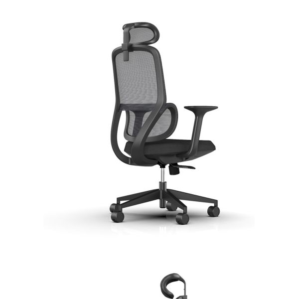 Hight Back Adjustable Ergonomic Office Chair Comfortable Mesh Task Chair With Arms