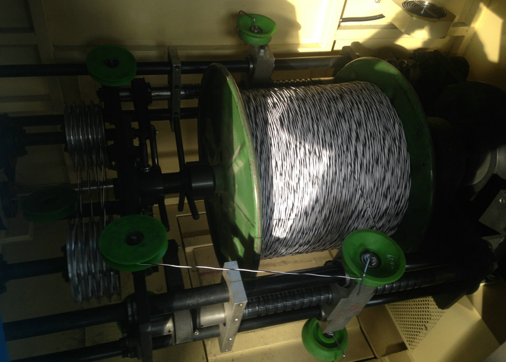 Single Twist Machine PE PVC Core Wire Noiseless Cable Laying Equipment