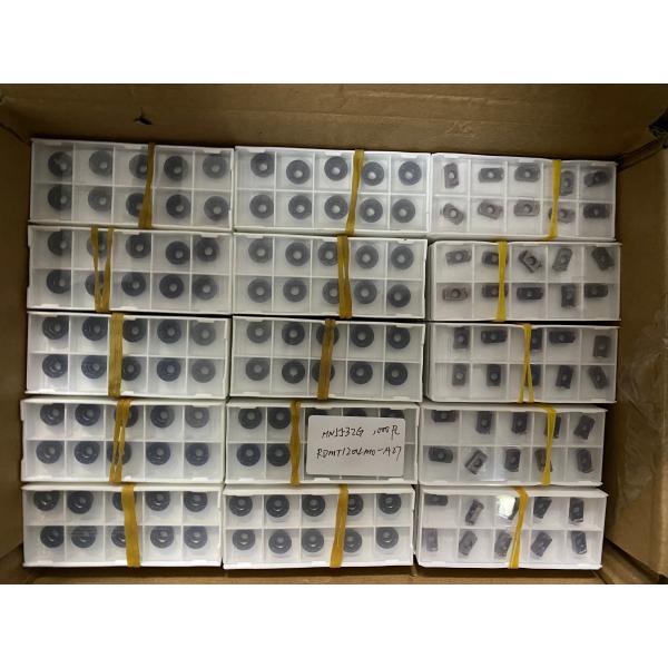 High Feed Tungsten Carbide Milling Inserts RDMT1204 RPMT1003