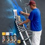 Custom Heat Resistant metallic Spray Paint , Plyfit Enamel graffiti-art Spray