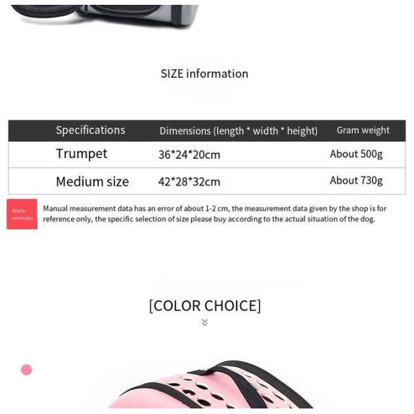 Stylish Cross-Body Breathable Foldable Outdoor Carrying Bag Portable Pet Car Bag