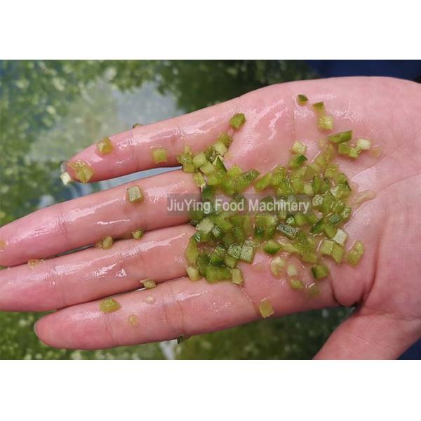 Automatic Papaya Vegetable Slicer Dicer Machine With Adjustable Cutting Speed