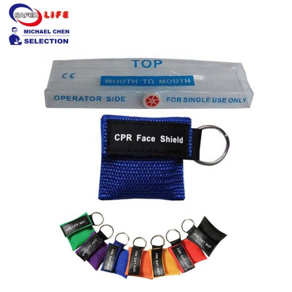 Cpr Mouth Mask Training Valve First Aid Face Shield For Manikin Breath Barrier