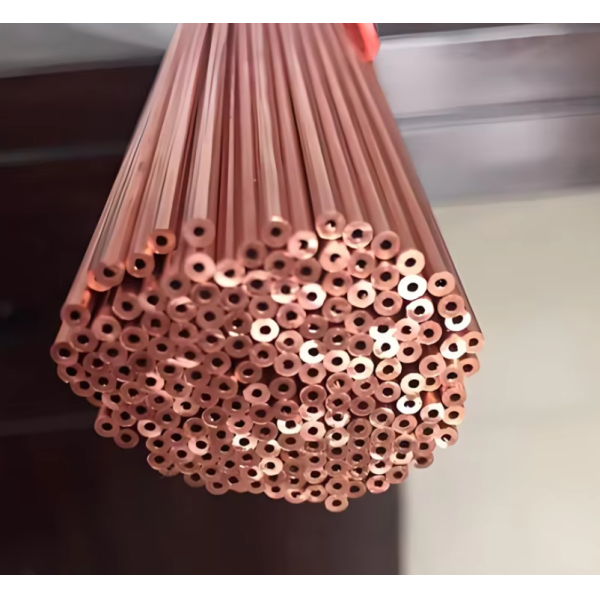 ISO 9001 Certified ASTM B280 Seamless Copper Pipe Corrosion Resistant for Refrigeration Gas Line