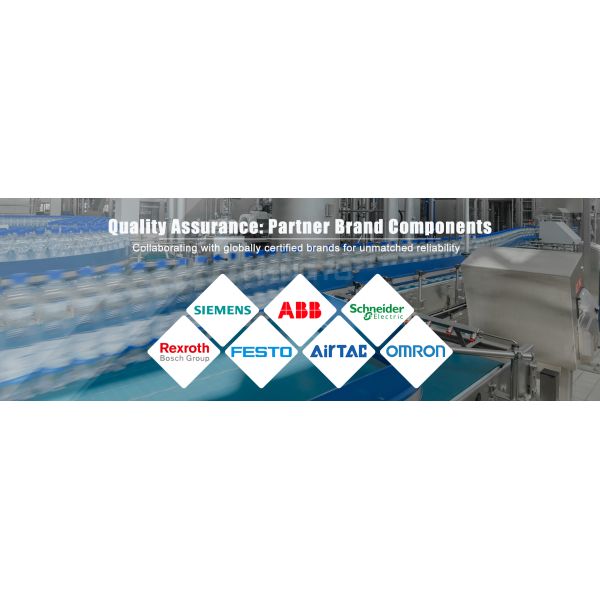 Full Automatic Efficient Linked Production Intelligent Washing Filling and Capping 3 in 1 Water Filling Machine