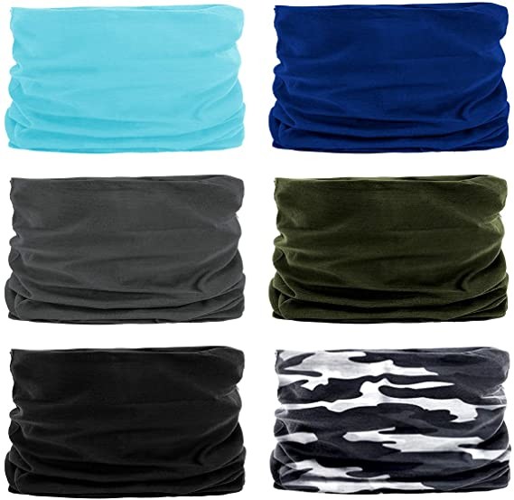Logo Print Cotton Seamless Custom Tubular Plain Bandanas
