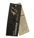 Printed Paper Eco Friendly Clothing Tags For Clothing Business Hollow Logo