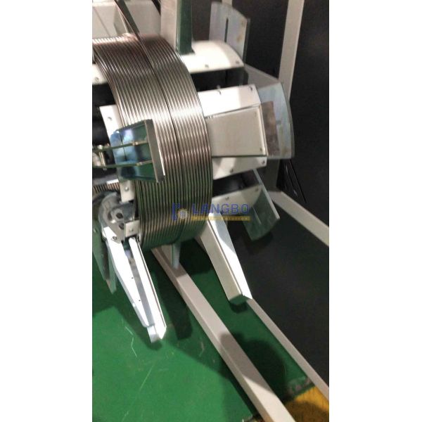 Customizable HDPE Pipe Coiler For Single Wall Corrugated Extrusion Line Coiling Speed 0.1-10m/min