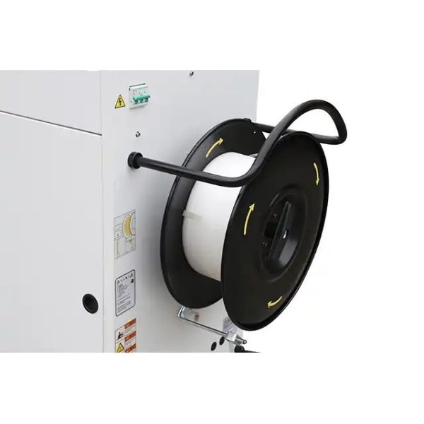 103A High Speed Automatic PP/PET Strapping Belt Side Sealing Strapping Machine For Large Carton Bundling