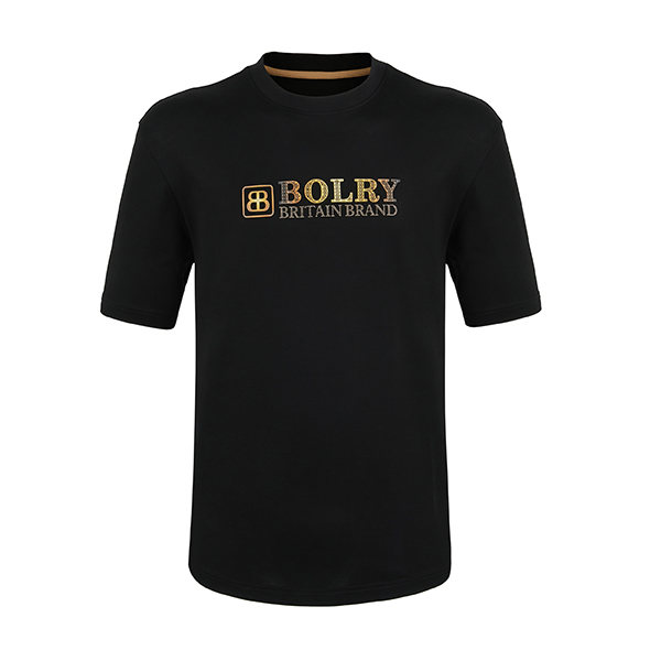 170-210grams High Elasticity Personalized Normal Oversized Plain T Shirt With Logo Custom Pattern T Shirt for Men