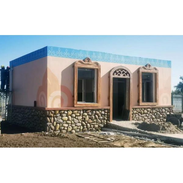 3D Realistic PU Stone Pebble Wall Panel Waterproof Faux Cladding Texture For House Villa
