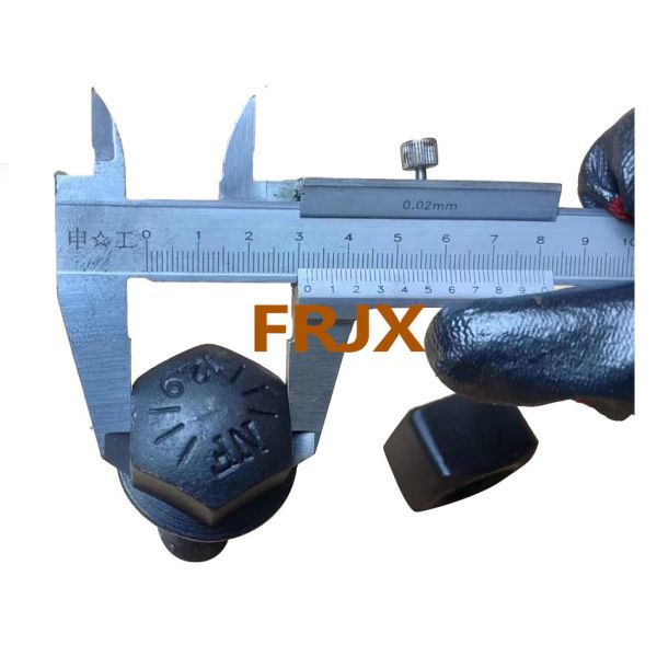 Zinc Plated Nut with Surface Hardness Forging Casting Technology