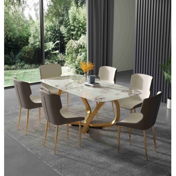 Bright Modern Rectangular Dining Tables Italian Simple Home Rectangle Breakfast Table Set