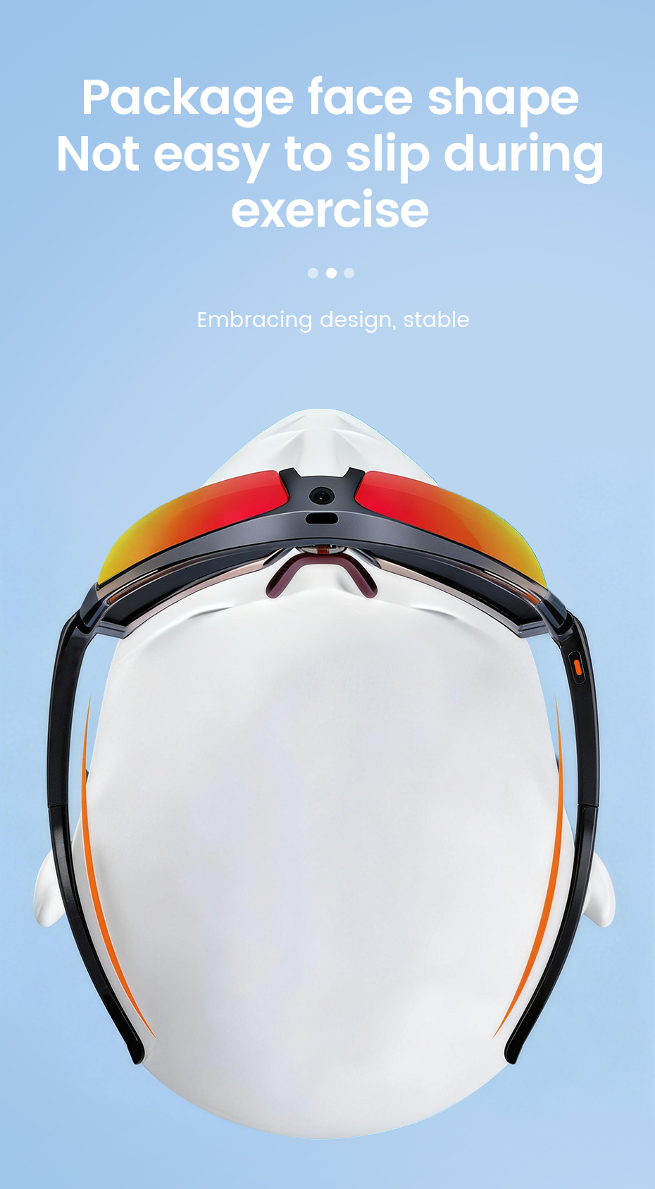 E08 Smart Glasses 1200P HD Video AI Object Recognition Real-Time Translation IP54 Waterproof Magnetic Charging Voice