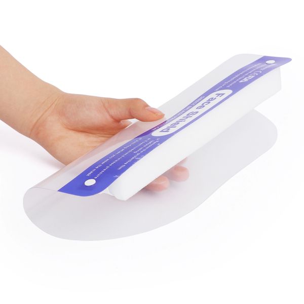 Laboratories Anti Spitting Reusable Clear Protective Face Shield