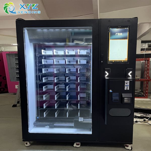 XYZ 24 Hours Convenient Store Oven Heated Fast Meal Bento Lunch Box Vending Machine for Hot Food