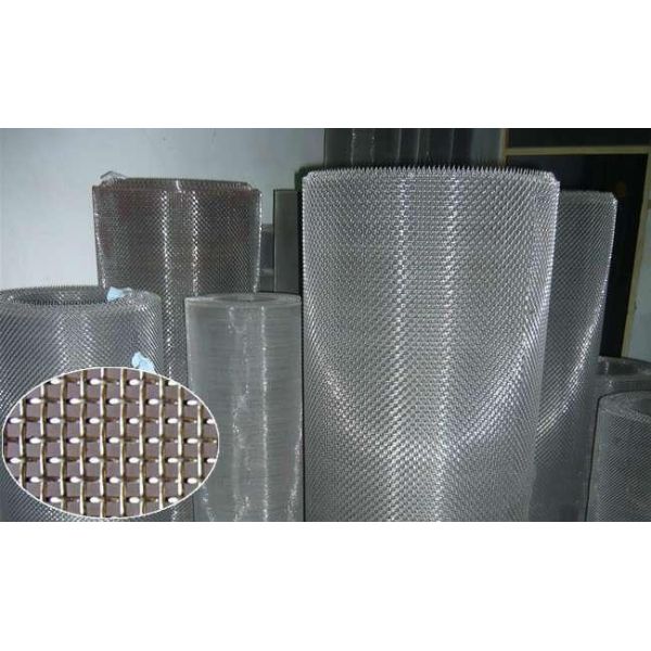 Anti - Corrosion Brass Wire Mesh , Copper Wire Mesh Screen Plain / Twill Weave