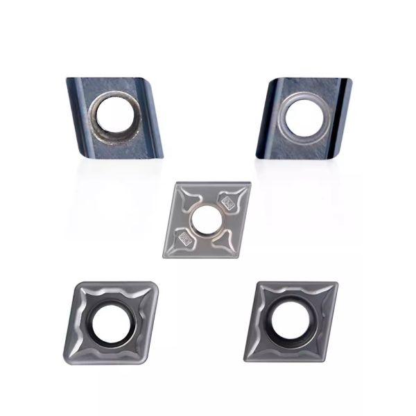 Turning Tools Carbide Inserts Tungsten Steel CCMT / CCGT Grooving Tools For Turning Operations