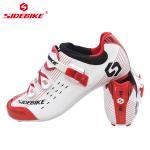 Anti Skid Lycra Material Road Bike Shoes , Breathable Non Slip Sport Sneakers