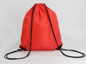 Buy cheap Minimalist 210D Polyester Drawstring Bag / Cinch Sacks OEM ODM Acceptable product