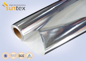 Buy cheap Aluminum Foil Laminated Fabric For Thermal Insulation Cover, Heat Resistant Curtain, Duct product