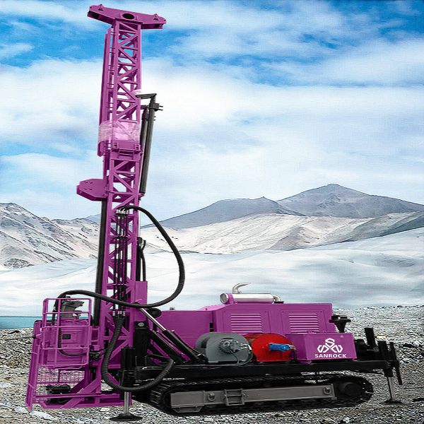 Exploration Core Drilling Rig Hydraulic Rotary Borehole Geological Drilling Rig Machine