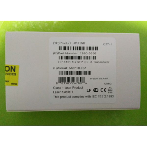 Optical Fiber Module 1 year warranty JD119B X120 1G 1000BASE-LX SFP L