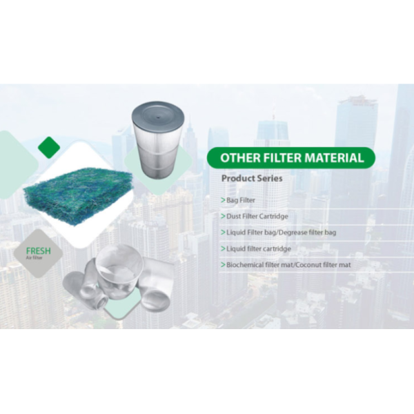 Dust Filter Cartridge Opening And Wrinkle Re -Designed To Increase Effective Fitrationarea