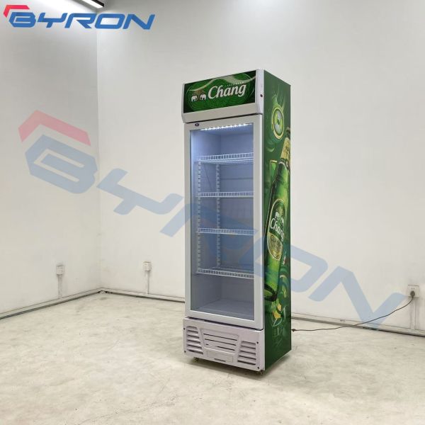 Display Commercial Drinks Fridge Upright Showcase Refrigerator OEM