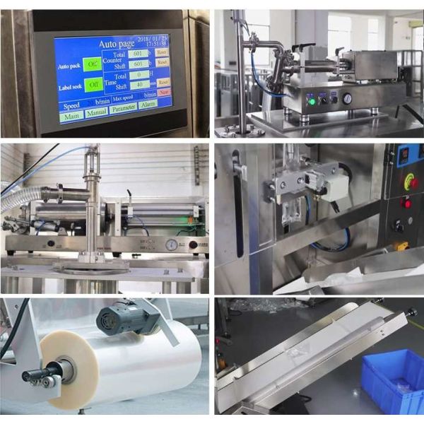 Barbecue Bacon Sauce Peanut Butter Liquid Packing Machine