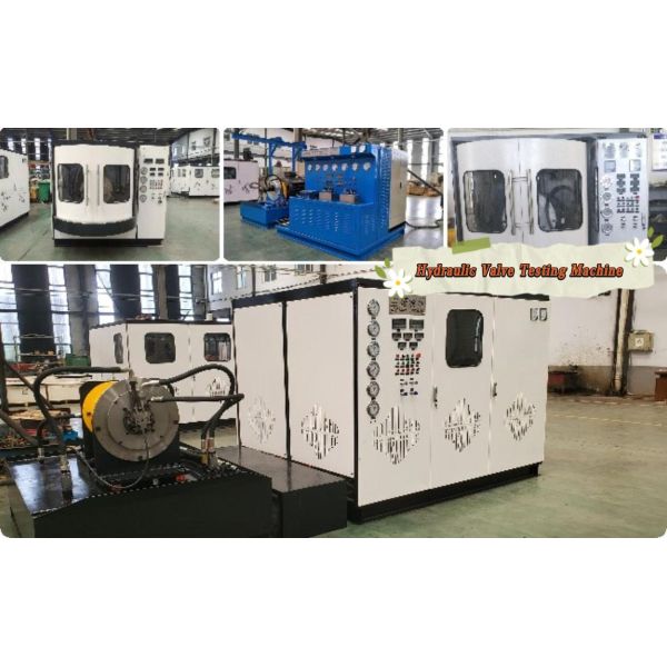 Hydraulic Valve Test Bench Customization Testing Hydraulic Valve System HIGHLAND Hydraulic Valve Testing Machine Customized Factory