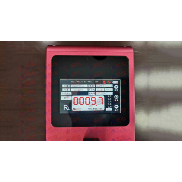 Portable Road Markings Handheld Retroreflectometer DC12V Asphalt Testing Equipment