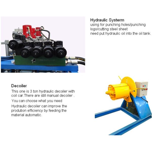 Automatic Roller Shutter Door Machine Equipment 5.5 Kw Driving Motor PLC System