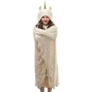 Buy cheap Children 100 Polyester Knitted Fleece Warm Wearable Hoodie Blanket product