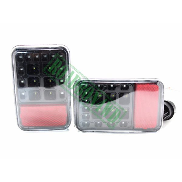 Led Rear Bumper Light Fog Parking Light Reverse Brake Light Rear Bumper Lamp For Jeep Wrangler JK 2007-2016