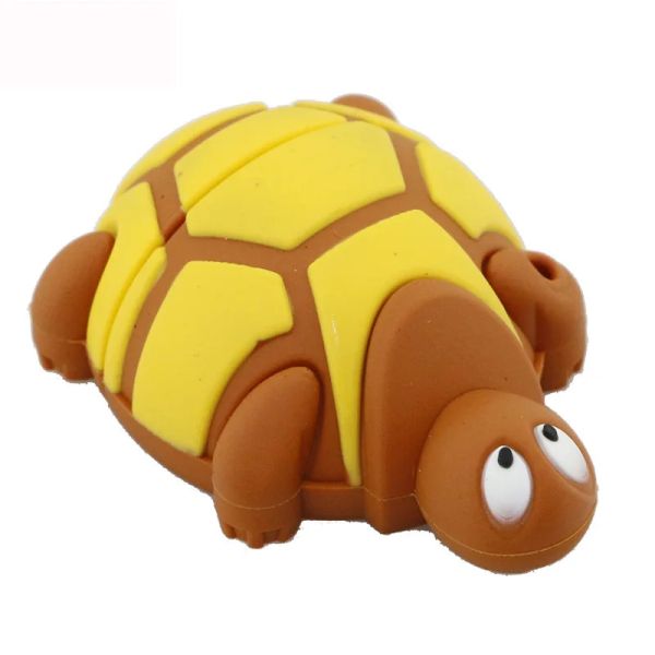 Tortoise Shape Customized USB Flash Disk Rubber Cartoon Pendrive Cute USB Flash Drive