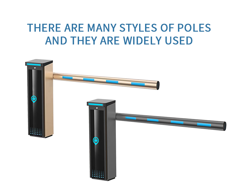 Fence Type Turnstile Barrier Gate Access Control System Aluminium Alloy Material
