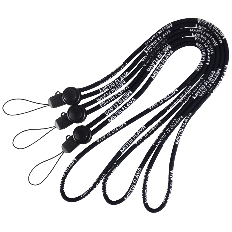 Eco Friendly Adjustable Paracord Lanyard String Tag Holder Keychain Custom Logo