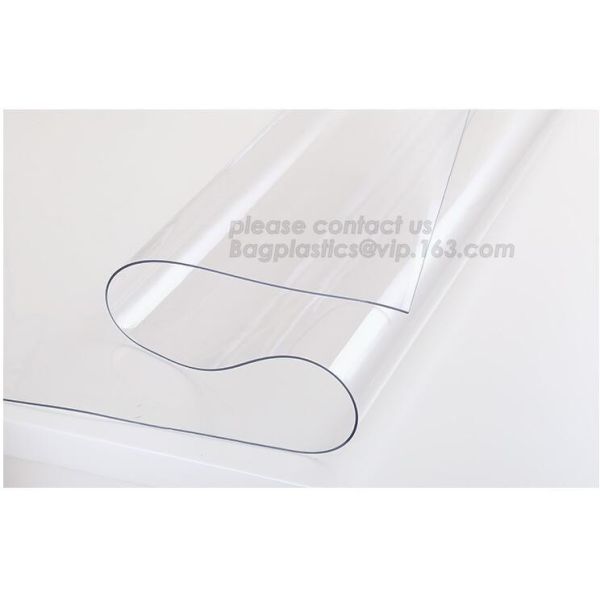DIY Round PVC Table Cover Protector Desk Mat Table Cloth Pvc Transparent,stamping table cloth plaid PVC table cover