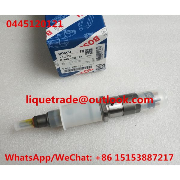Common rail injector 0445120121 / 4940640 for Cummins ISLE engine
