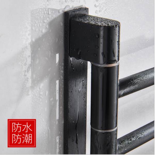 Foldable Rotary Rustproof Double Bar Towel Holder