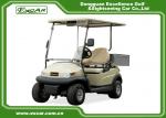 2 Seater AC Motor Electric Golf Car 48v Trojan Battery , Electric Hotel Buggy