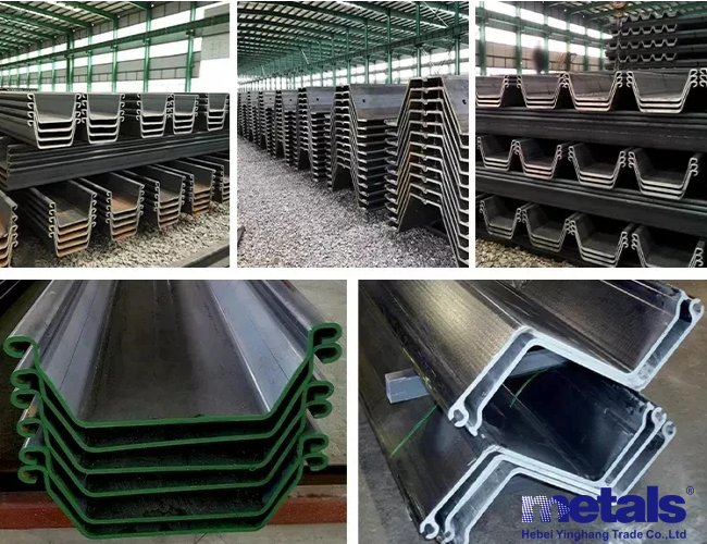 U Type Stripping Steel Piles Sheet Hot Rolled For Infrastructure