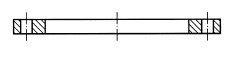 JIS 10K SOP no hub flange