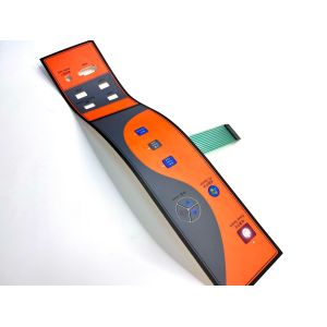 LED Backlight Screen Printing Mechanical Keyboard Switches With Transparent