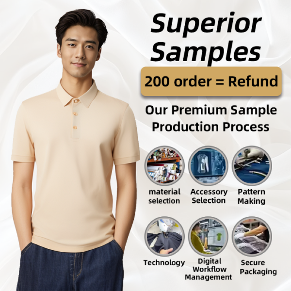 Seamless Private Label Custom Logo Cotton/Spandex Plain Golf Polo Quick DRY T-Shirt for Men