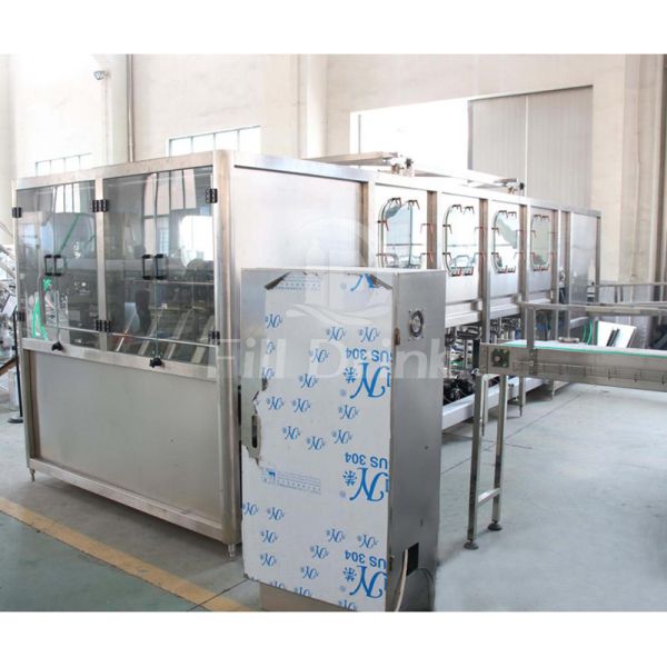 3 In 1 Gallon Bottle Filler 6 Line Automatic Gallon Jug Filling Machine