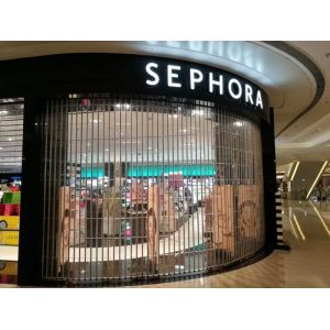 Lateral Automatic Sliding Shutter Door Electric Polycarbonate Transparent PC