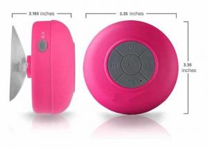 Buy cheap Colorful Waterproof Wireless Bluetooth Speakers , Mini Bluetooth Shower Speaker product