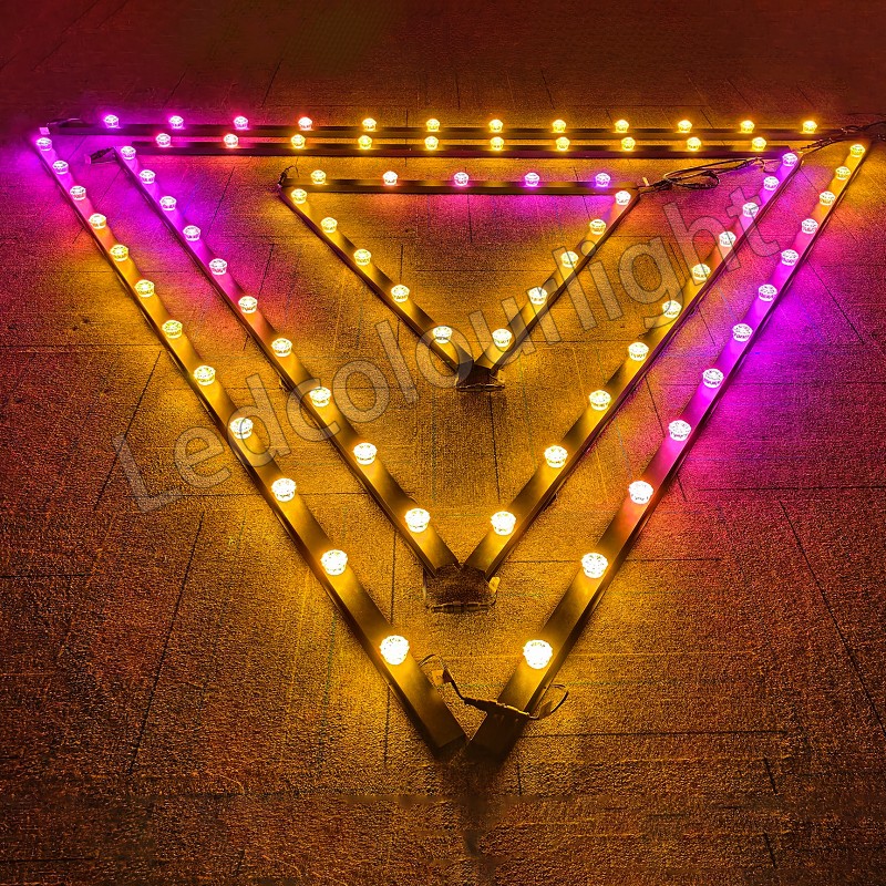 40mm LED Pixel Point Light Aluminum Track Decor RGB Pixel Light